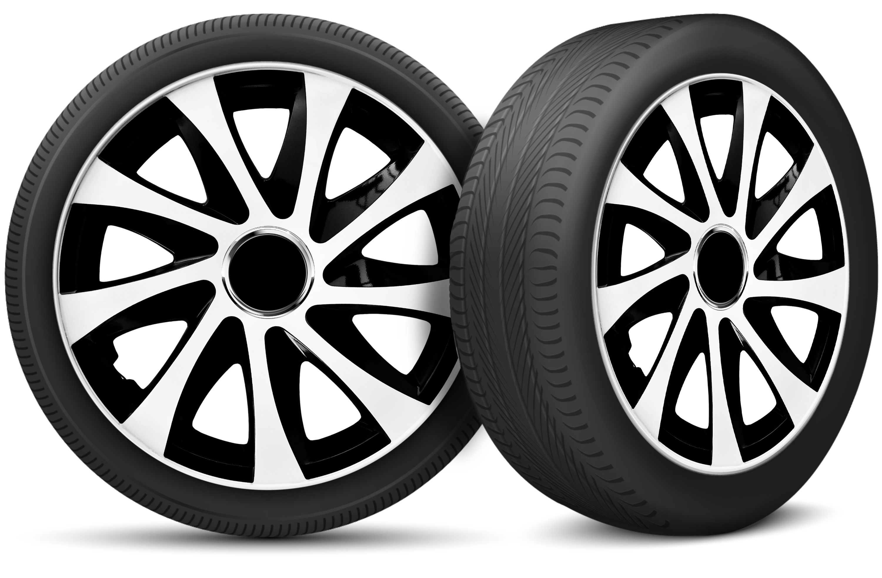 Auto Radkappen Radzierblenden 4 Set passend für alle Stahlfelgen 13'' bis 16'' - Bild 9 von 64