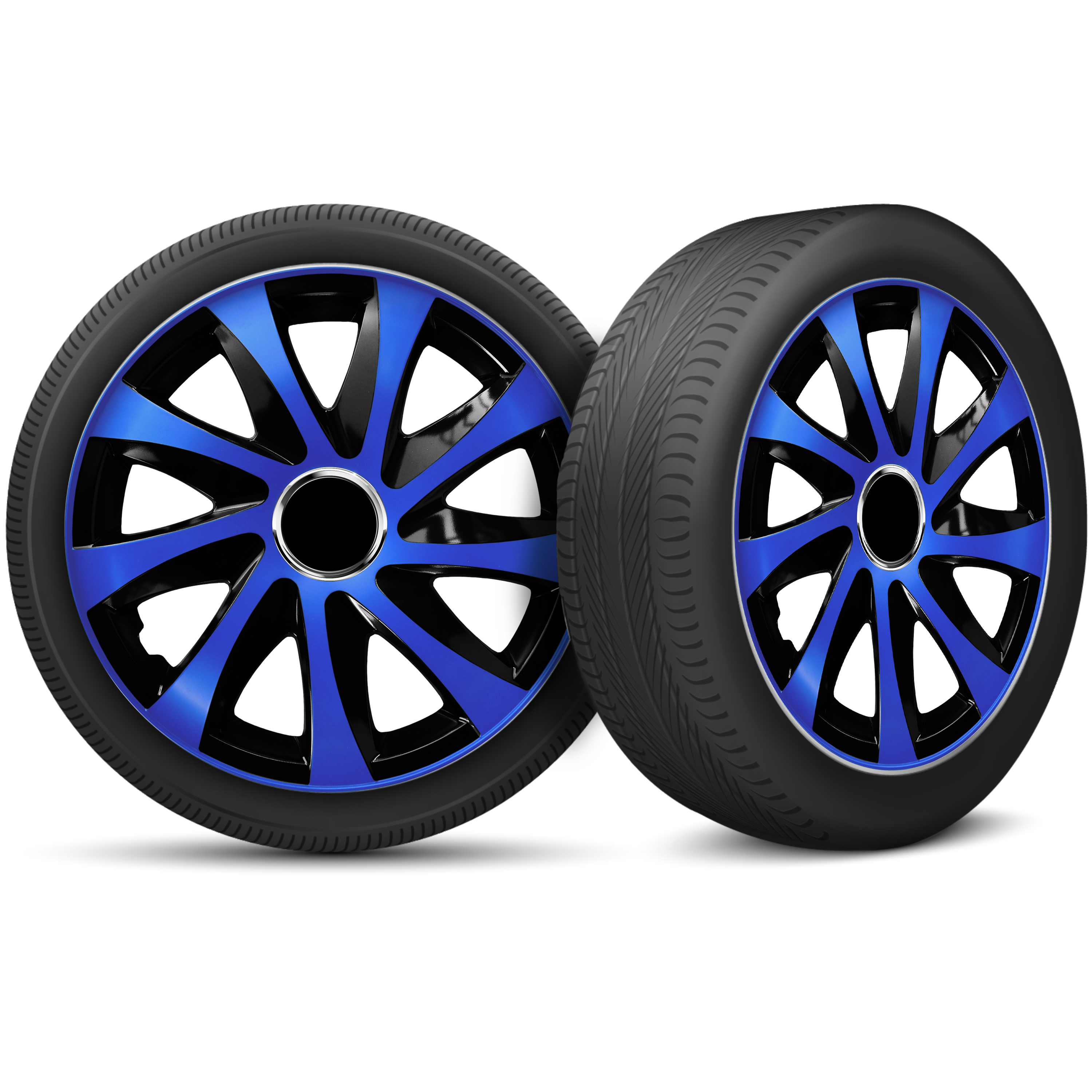 Auto Radkappen Radzierblenden 4 Set passend für alle Stahlfelgen 13'' bis 16'' - Bild 16 von 64