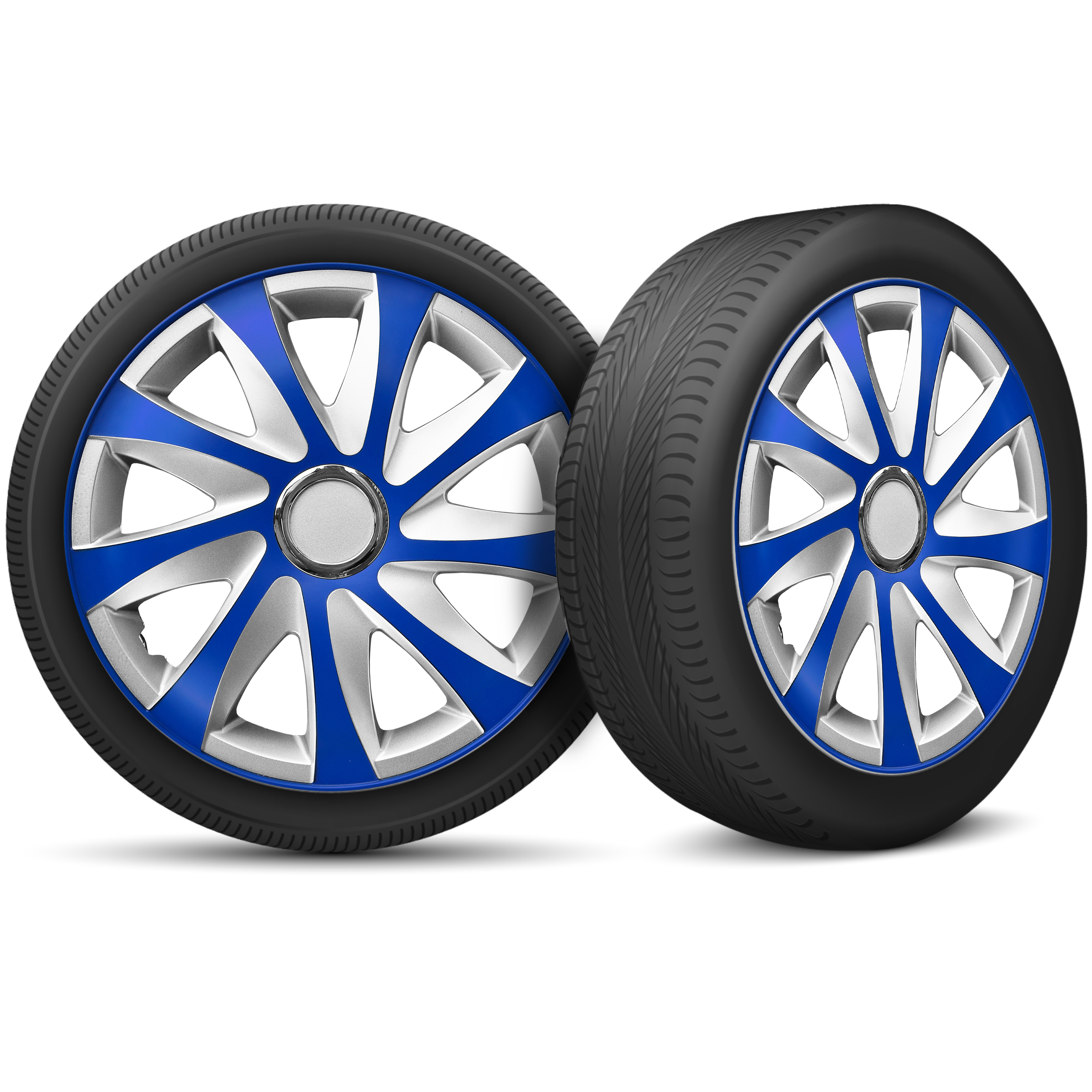 Auto Radkappen Radzierblenden 4 Set passend für alle Stahlfelgen 13'' bis 16'' - Bild 23 von 64