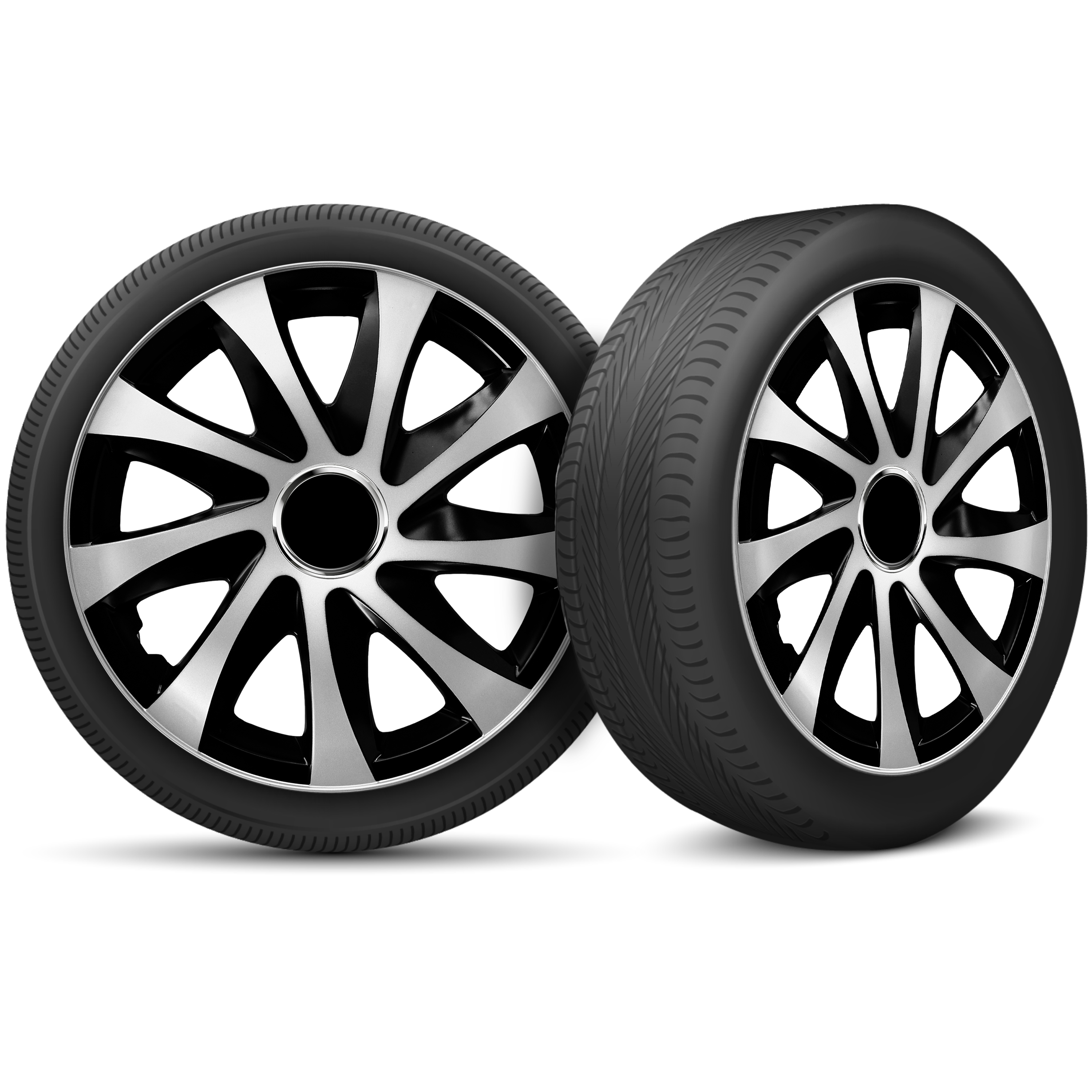 Auto Radkappen Radzierblenden 4 Set passend für alle Stahlfelgen 13'' bis 16'' - Bild 58 von 64
